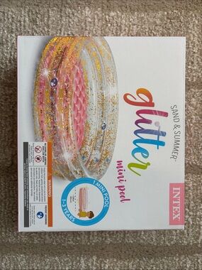Intex Glitter Mini Pool 1-3 Years 💖✨